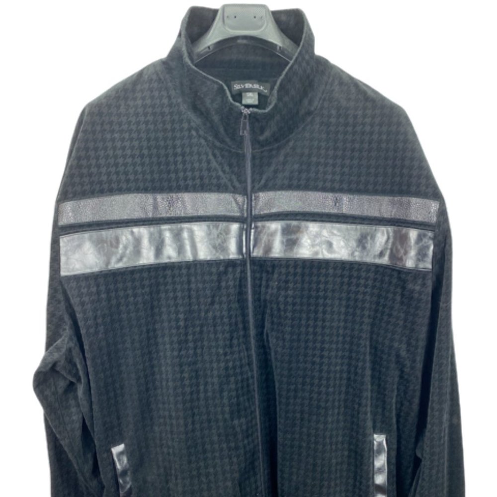 Big and Tall Men's Sweat Suit 4X  black